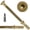 Gold-#10 x 2-1/2in 1000pcs, variant on #10 X 1-5/8" Trailer Deck Screws Self-tapping Sheet Wood Metal Screw 120t25 Star Bits Reamer Tek For Attaching To Steel