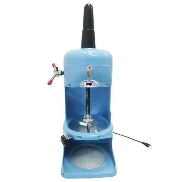 Snow Cone Machine Electric Ice Shaver Maker Automatic Ice Crusher 198LB/H Output