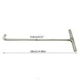 thumbnail image 6 of Manhole Cover Hook Heavy Duty Steel Manhole T Hook Manhole Lift Hook T Shape Hook Pull Hook for Opening Manhole Cover, 6 of 8