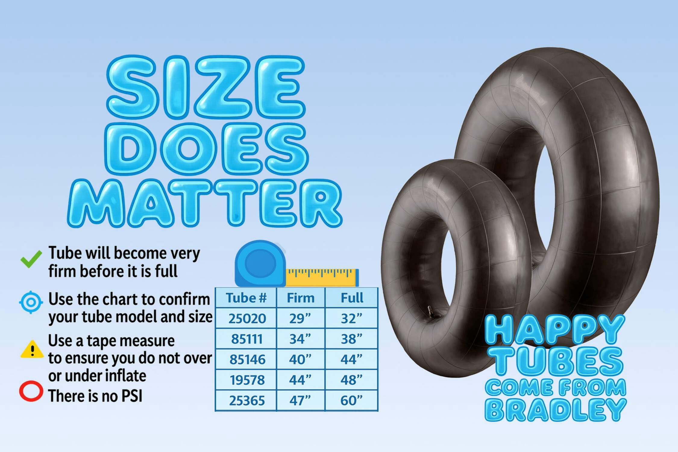 Bradley Bradley heavy duty rubber pool float for adults; Pool stabilizer pillow | Inner tubes for pool closing; Whitewater river tube; Heavy duty large inner tube for river tubing; 48 inch inflated
