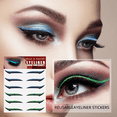 thumbnail image 4 of Pegatinas autoadhesivas para delineador de ojos y sombras de ojos, seis pares de pegatinas para maquillaje de ojos y párpados dobles, pegatinas para maquillaje de ojos de fiesta, 4 of 6