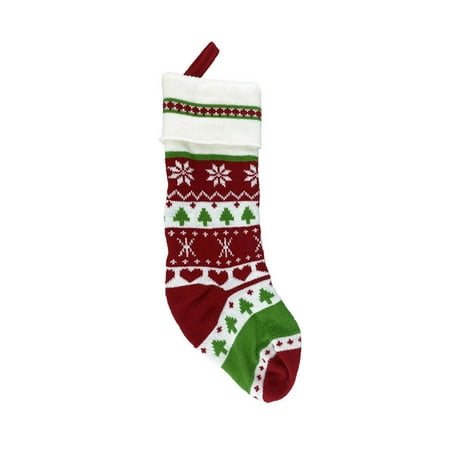 

VerPetridure Christmas Socks Decoration Gift Bag Christmas Decoration Socks Festival Printing Gift Bag Pendant Candy Bag