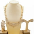 thumbnail image 3 of Women Hugs & Kisses Xo Complete Necklace Ring Bracelet & Earrings set 18k Layered Real Gold Plated #82, 3 of 4