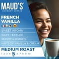thumbnail image 5 of Maud's French Vanilla Coffee Pods, Classic Vanilla, Compatible w/ K-Cup Brewers, 100ct, 5 of 7