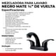 thumbnail image 3 of Mezcladora de Lavabo de 4 en Laton MEER MZL4121 Ahorradora de agua, 3 of 7