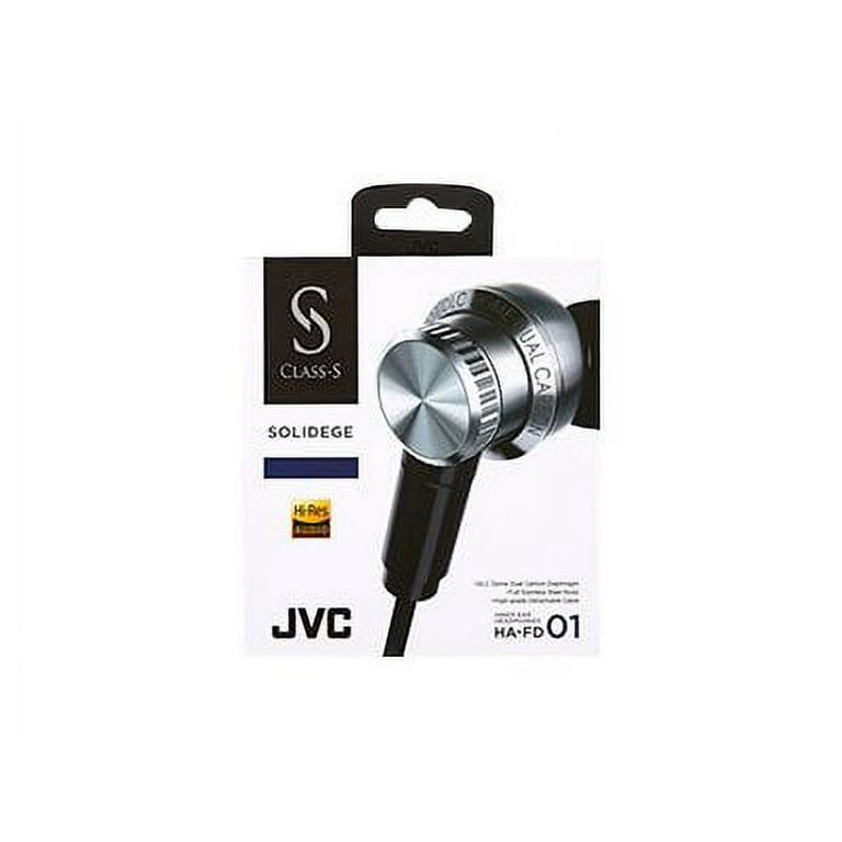 JVC HA-FD01 in-Ear Headphones - Interchangeable nozzles and Dual