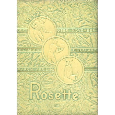 (Custom Reprint) Yearbook: 1952 Roseville High School - Rosette Yearbook (Roseville, OH)