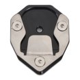 thumbnail image 1 of Motorcycle Kickstand Pad, Easy To Use Motorcycle Foot Side Stand Plate Safe Footing Improved Stability  for SCRAM 411 2021 To 2024, 1 of 7