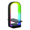 thumbnail image 2 of Monster - Lampe LED avec Support pour Casque et Chargeur Sans Fil Intégré, Télécommande Incluse, 2 of 6