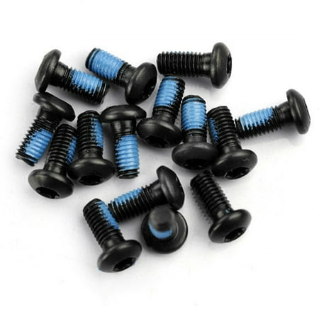 

Facaimo Bike Disc Bolts | High Strength Bicycle Disc Screws | Road Bicycle Brake Rotor Bolt and Screw 12mm Steel T25 Head Mountain Cycle Bike Brake Screws 12 PCS Per Set