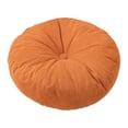 thumbnail image 2 of Almohada de almohada Meditación de muebles de muebles de refuerzo almohadilla de almohada redonda de almohada de almohada para la almohadilla para la Naranja, 2 of 8