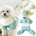 thumbnail image 7 of KMWGRE Dog Raincoat Lightweight Reflective Outdoor Walking Jacket With Adjustable Hood For All Weather D L, 7 of 7