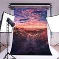 thumbnail image 2 of ABPHOTO Polyester Clouds Photo Background Children for Baby Photo Studio Props Photography Backdrops Village 5x7ft, 2 of 4