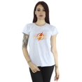 thumbnail image 2 of DC Comics T-Shirt en Coton Rouge Éclair pour Femmes, 2 of 3