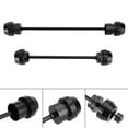 thumbnail image 3 of Front Rear Axle Fork Wheel Slider Cnc Black Fits For Yamaha Yzf-R7 Yzf R7 21-23, 3 of 10