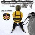 thumbnail image 4 of Kids Ski Snowboard Training Harness Toddler Skiing Harness with Removable Leash Speed Control Teaching for Beginners, 4 of 5