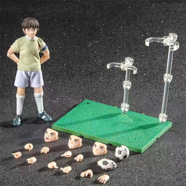 Dasin - Figuras de la colección de PVC, juguetes, Capitán Tsubasa, Hikaru Matsuyama Misugi Jun 942, modelo GT zhangmengya LED