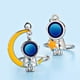 thumbnail image 3 of 1 par de llaveros de astronautas, divertidos llaveros de astronauta, llaveros, mochilas, bolsos, decoración, regalo para parejas., 3 of 6