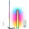 thumbnail image 1 of Neoglint D C5V BT Connecté Lampe sur Pied d'Angle 72 LED RVB avec Contrôleur Compatible Téléphones Contrôle par Application/ Synchronisation Musicale/ 1H&2H&3H 3 Niveaux Minuterie/ Vitesse et Luminosité Réglables Gradbale/, 1 of 9