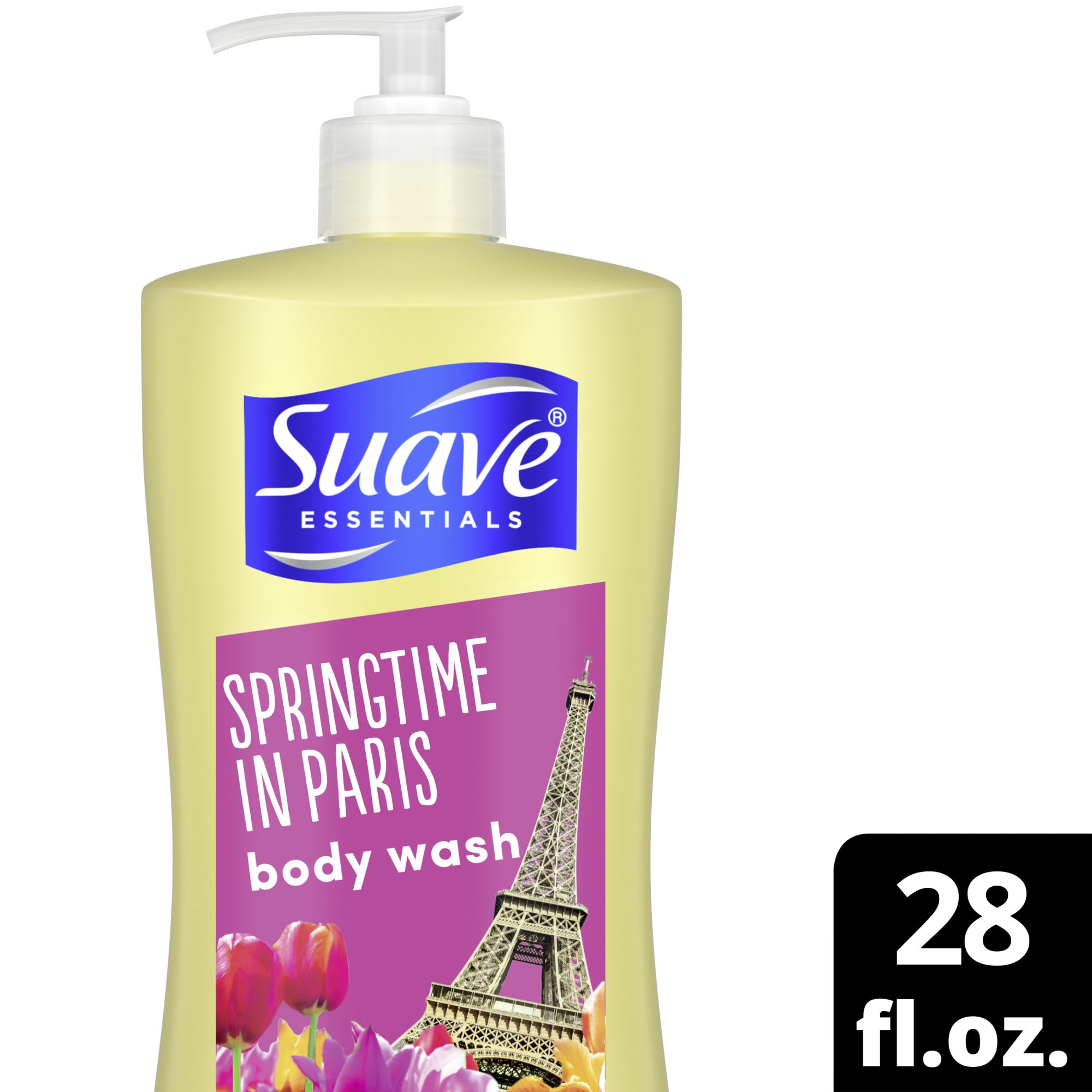 Suave Limited Edition Body Wash Springtime in Paris 28 oz