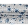 thumbnail image 5 of oneOone Velvet Navy Blue Fabric Florals Fabric For Sewing Printed Craft Fabric By The Yard 58 Inch Wide, 5 of 7