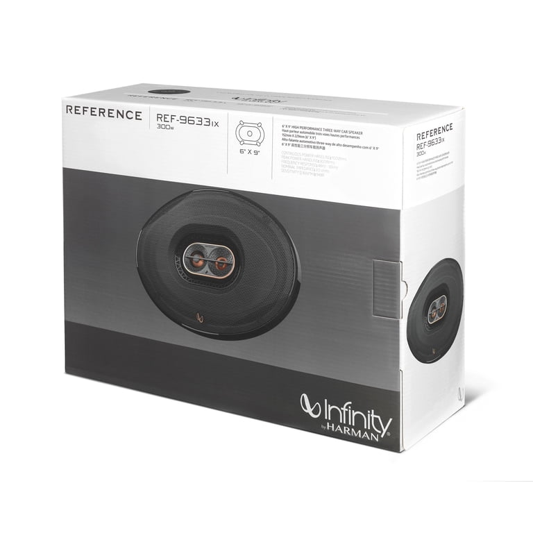 Infinity Mid-Range Set REF-9633IX 6x9 Inch 3-Way 300W Car Audio