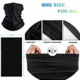 thumbnail image 4 of COOLZU 6 Pack Neck Gaiter Balaclava Bandana Gator Face Mask Scart Cover Breathable Sun Protection Headwear for Men Women, 4 of 6
