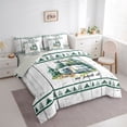thumbnail image 2 of Catabedysis Watercolor Camper 7-Piece Twin Bedding,Happy Camping Bedding Comforter Set For Boys,Multicolor,Light Gray Reversible, 2 of 7