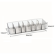 thumbnail image 5 of ckepdyeh - Cajas organizadoras para guardar cables, paquete de 2, caja organizadora para guardar cargadores de cables con 20 bridas, 5 of 7