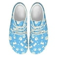 thumbnail image 4 of Wismoutput Men's Barefoot Sneakers with Dog Paw Comfortable Durable Minimalist Shoes Blue for Boys Size 5.5-14, 4 of 7