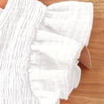 thumbnail image 6 of Glisme Girls Onesies 9-12 Months Sleeveless Solid Color Romper Round Neck Jumpsuit Simple Clothes White, 6 of 7