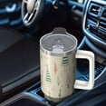 thumbnail image 4 of 40 oz Christmas Bells and Tree Tumbler with Handle and Straw, Stainless Steel Insulated Cup 40 oz, Leak Proof Holiday Mug, Festive Gift, 4 of 4