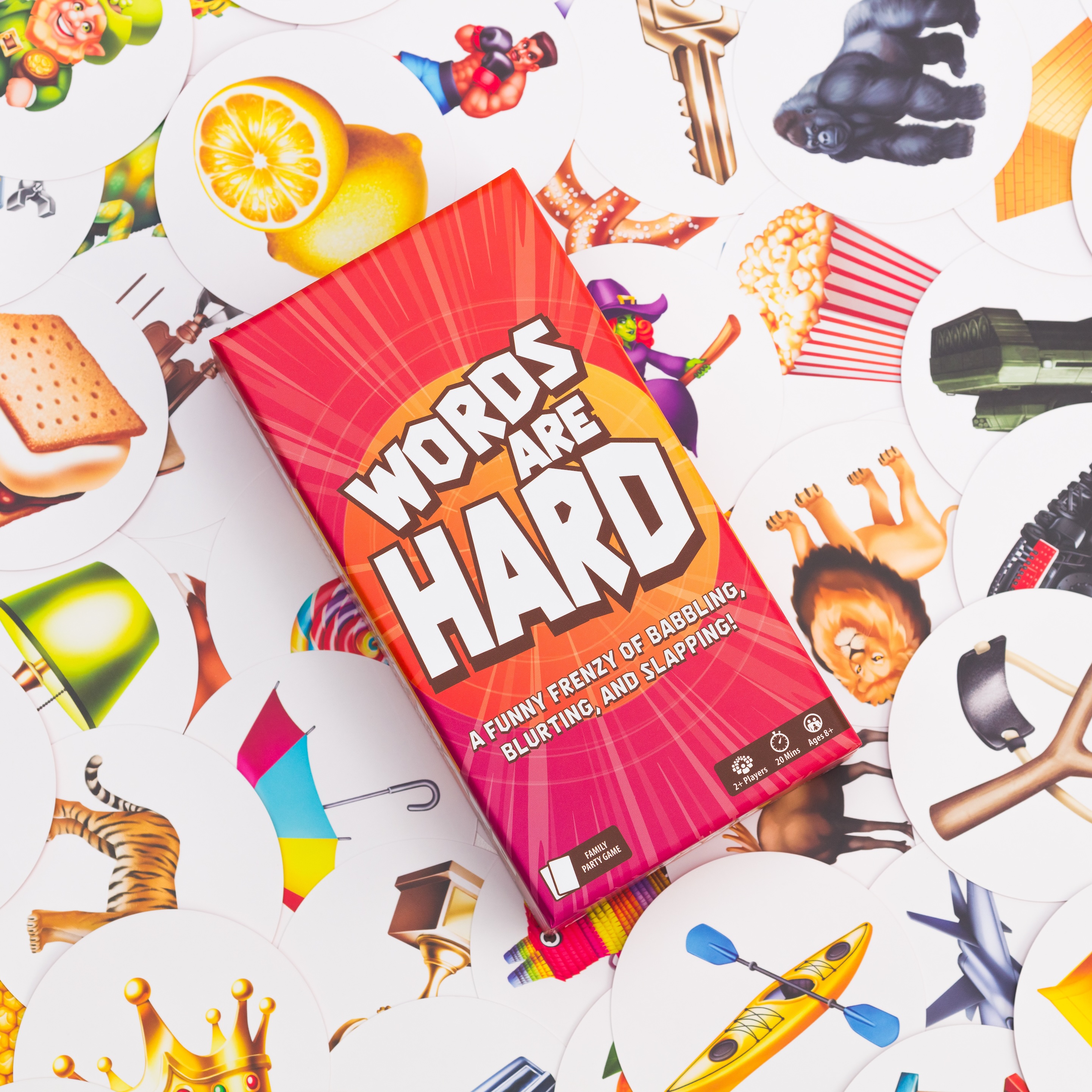 Asmodee Words Are Hard Family Party Card Game photo 3