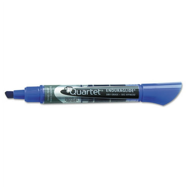 EnduraGlide Dry Erase Marker, Broad Chisel Tip, Blue, Dozen EnduraGlide Dry Erase Marker, Broad Chisel Tip, Blue, Dozen
