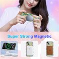 thumbnail image 7 of TECH CIRCLE Stylish Cute Floral Case for iPhone 15 (6.1") 2023 Cell Phone with Wave Edge, Compatible with MagSafe Accessory, Screen Camera Protection, Shockproof Protective Cover, White Yellow, 7 of 7