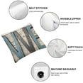 thumbnail image 6 of nygtbtfer Welcome Lumbar Throw Pillow Covers Farmhouse Rustic Decorative Rectangular/Waist Pillowcases h Spring Home Summer Beach Decor Cushion Covers Housewarming Gifts White, 6 of 7