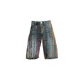 thumbnail image 4 of kaondbfi Denim Shorts for Women Print Like Denim Flare Jeans Stretchy Shorts with Pockets Summer Jeans for Women, 4 of 4