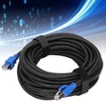 thumbnail image 3 of Networks 40Gbps 2000Mhz Cat8 Ethernet Cable Gold Plated RJ45 Conductor LAN Wires for Hubs Routers Networks Adapters, 3 of 7