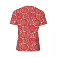 thumbnail image 6 of T Shirt For Men Sports T-Shirt For Couple Tribal Print Novelty Mandala Print Beach Tees O Neck Casua, 6 of 7