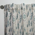 thumbnail image 3 of Designart 'Bird Feathers XXIV' Southwestern Curtain Panel, 3 of 5