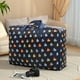 thumbnail image 4 of Bolsa de almacenamiento de viaje multifuncional con barra de tracción, impermeable, plegable, extragrande, para guardar ropa, equipaje y mudanzas., 4 of 6