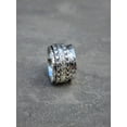 thumbnail image 2 of LD DESIGNS Handmade 925 Sterling Spinner Ring – Meditation Fidget Band for Relaxation and Stress Relief, Valentine day Gift, Boho Ring, Women Ring, 2 of 6