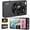 Black, variant on W & O Q10 Digital Camera for Kids and Beginners, Compact Rechargeable Camera with HD Display, Photo and Video Recording, Portable Travel Camera for Students, Teens, Adults(Pink)