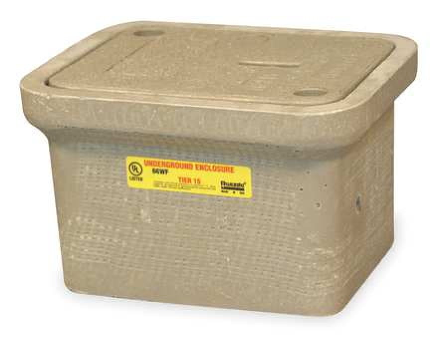 QUAZITE PC0608Z80017 Underground Enclosure,15,000 lb.,81/2"L Walmart