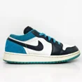 thumbnail image 1 of Ni - ke Ni - ke Boys Air Jordan 1 Low SE CT1564-004 White Casual Shoes Sneakers Size 6.5Y, 1 of 5