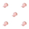 thumbnail image 2 of Transemion Classic Baseball Cap With Ring Decoration For Elegant Touch Ring Baseball Cotton Hat Match Style Quick-drying Beach Pink 5Set, 2 of 6