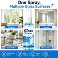 thumbnail image 4 of Travel Size Glass Cleaning Spray, Streak-Free Window and Mirror Cleaner, Portable Shower and Auto Glass Spray with Microfiber Cloth, 1 oz, 4 of 7