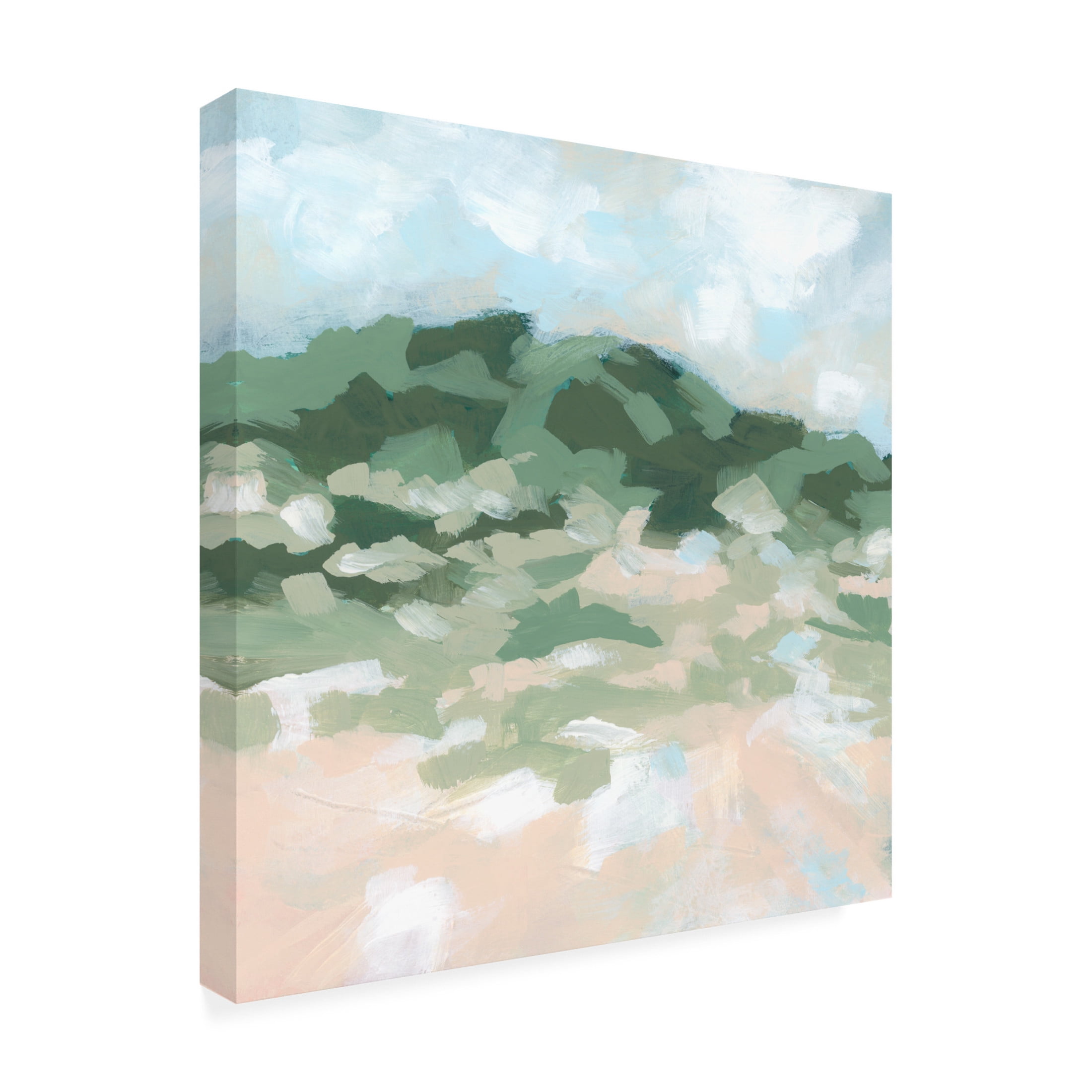 Trademark Fine Art June Erica Vess Blockbrush Valley I Canvas Wall Art