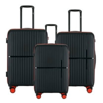 GALA 3-Piece Luggage Set - Polycarbonate Hardshell, Lightweight, 360° Dual Spinning Wheels, Combo Lock - 20", 24", 28"