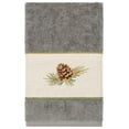 thumbnail image 2 of Linum Home Textiles Nature Turkish Cotton Hand Towel, 16" x 30", Gray, 2 of 3